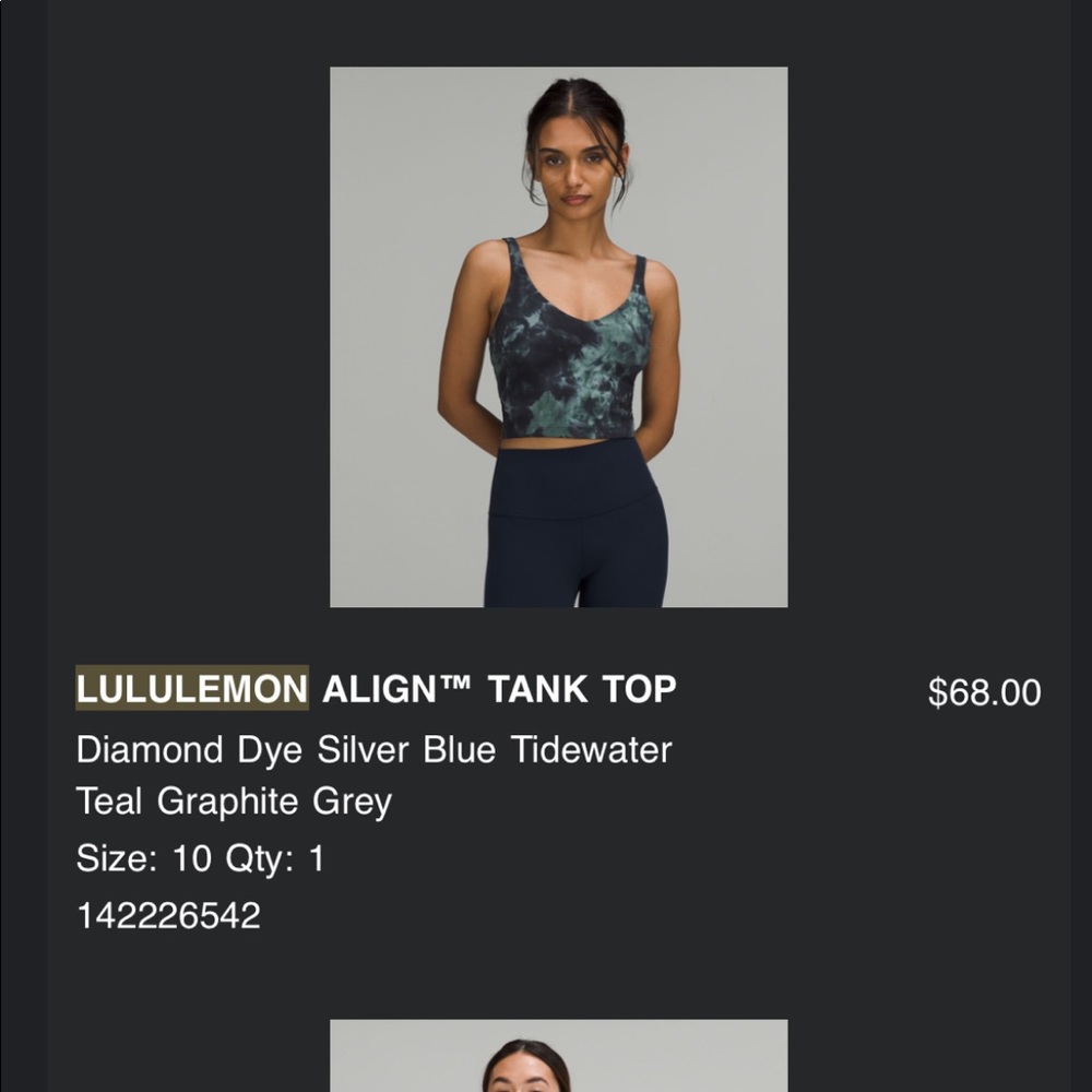 Lululemon align tank